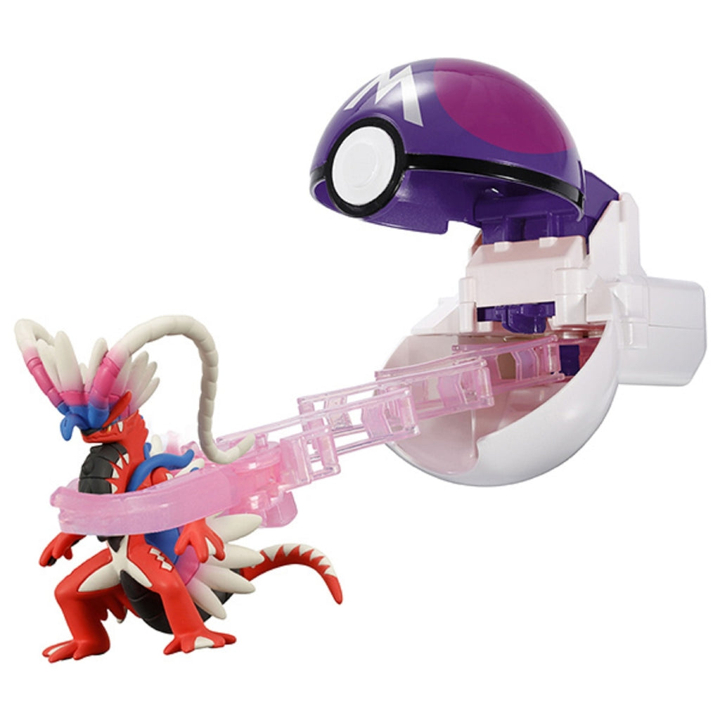 Koraidon Master Ball collectible figure, Japanese anime design, rare item