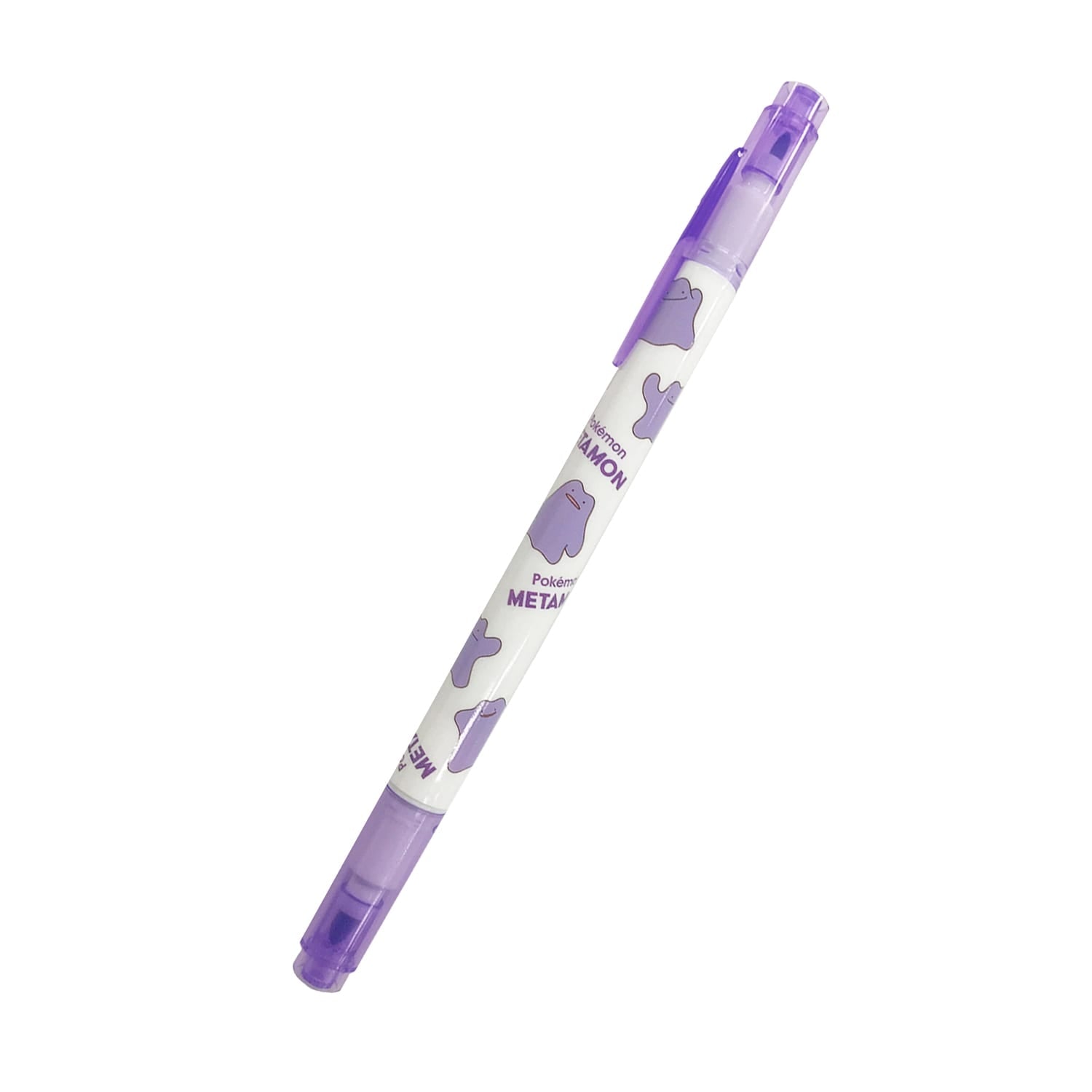 Ditto highlighter with unique design from Japan, featuring a Normal-type Pokemon character