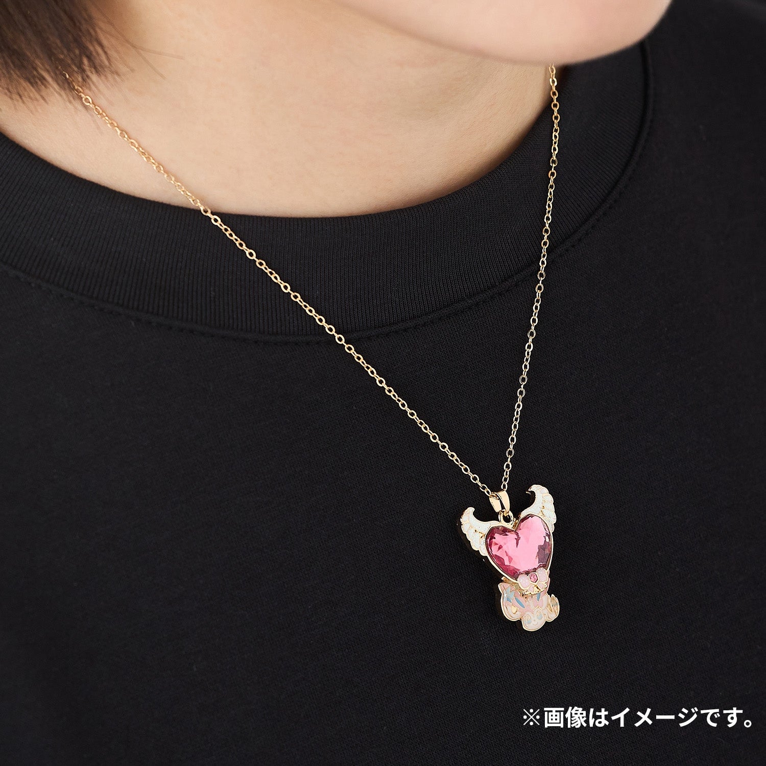 Pokémon Fairy Terra Star Nymphea necklace with delicate design details from Japan