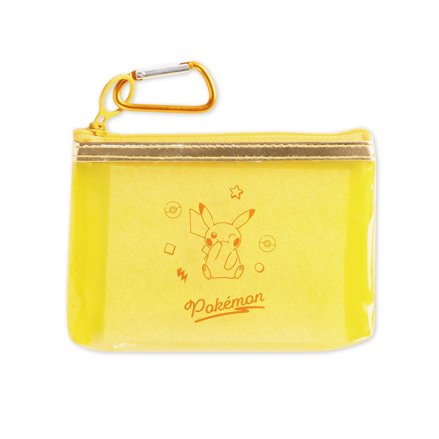 Mini pouch with carabiner/Pikachu