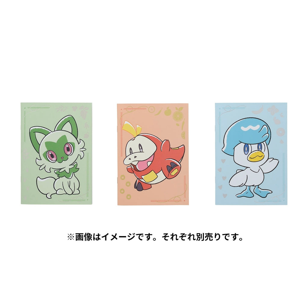 Fuecoco Fire-type Pokemon Notebook, Japan exclusive collectible item
