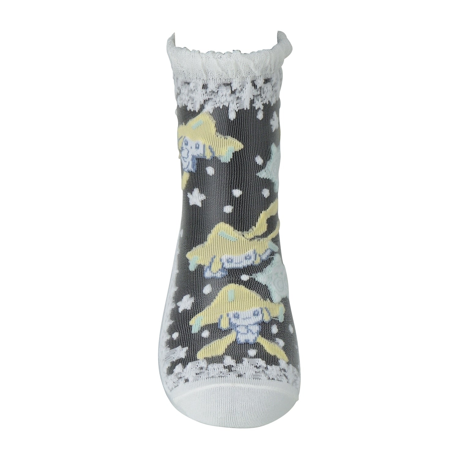 [Choice] Middle socks see-through Jirachi Hoshi Tsunagi (23-24cm)