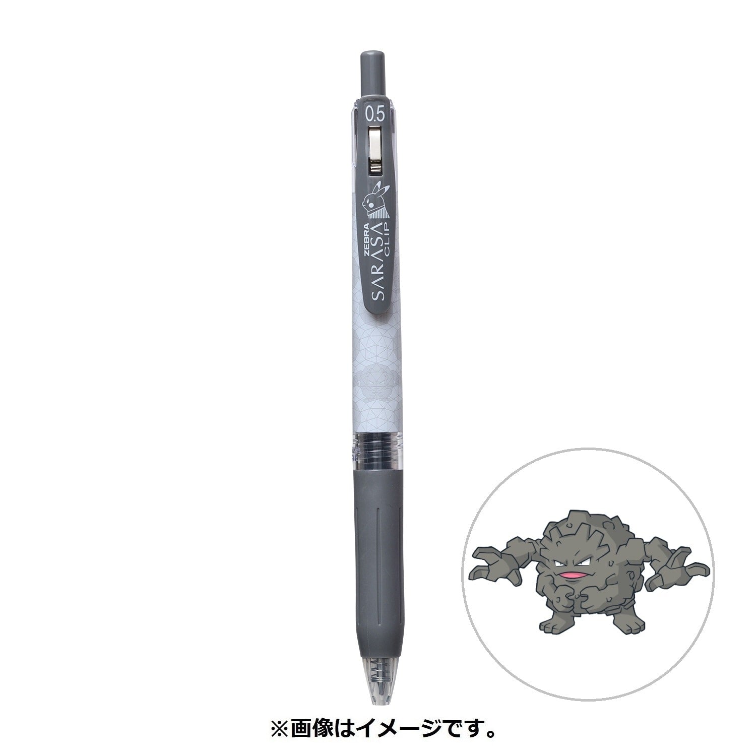 SARASA Pokémon Shirts Graveler pattern from Japan, featuring Rock Pokémon design
