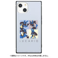 Lucario iPhone case with square glass design from Japan