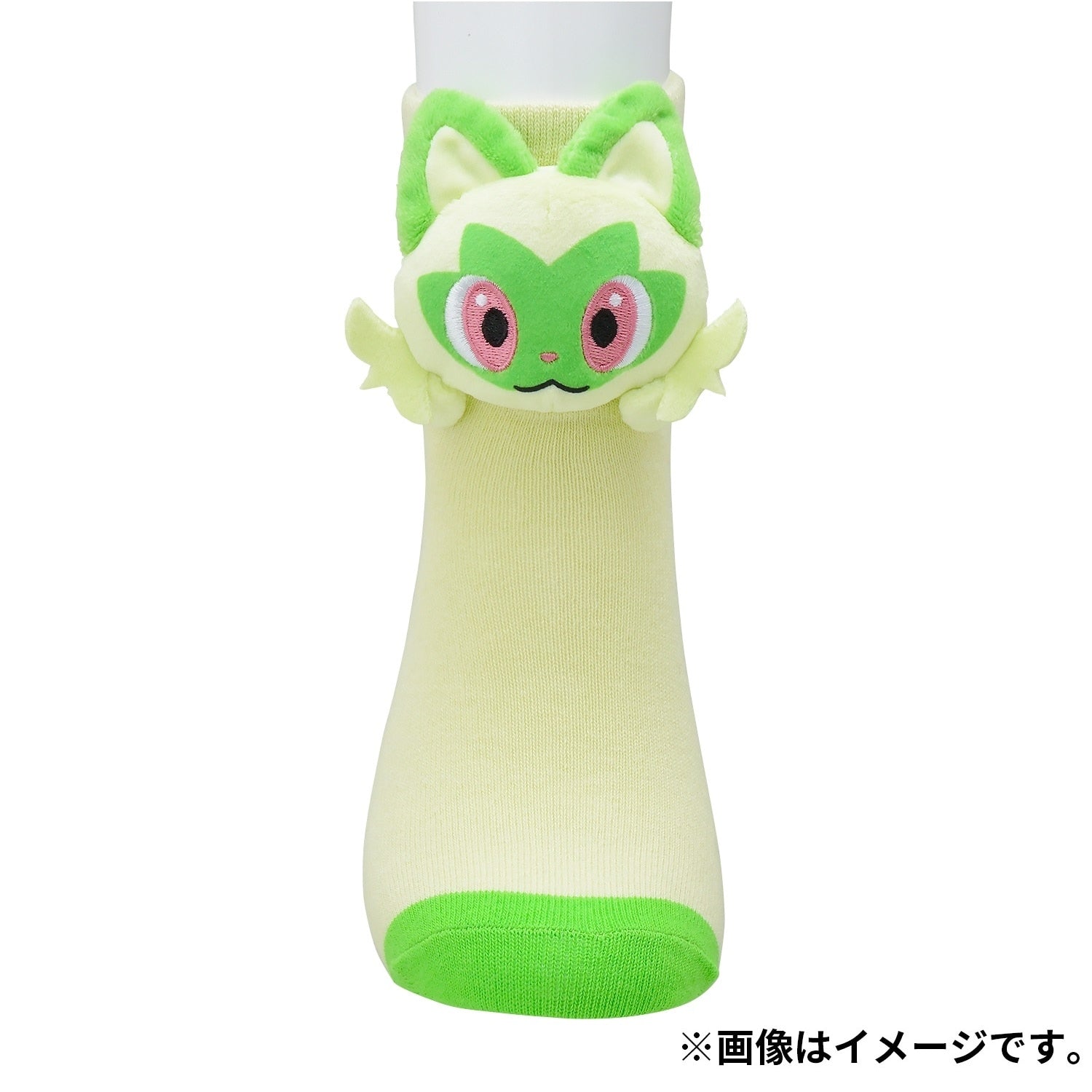 Middle socks with mascot Nyaoha (23-25cm)