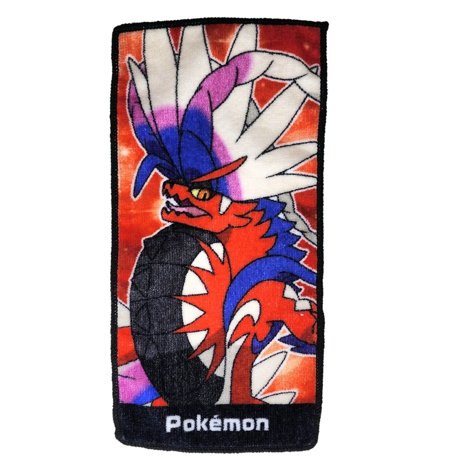Kolaidon & Miraidon mini towel with vibrant characters and Japanese packaging