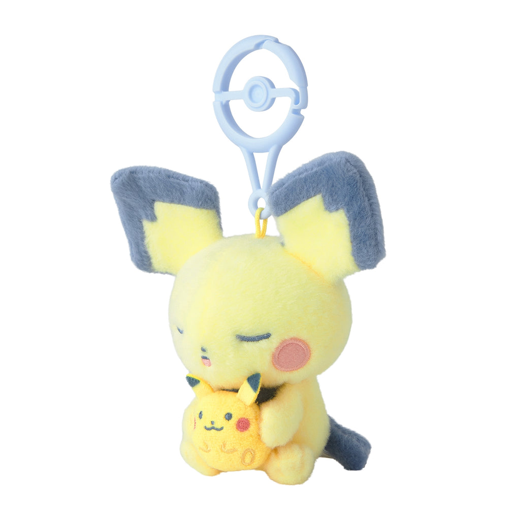 Pikachu plush toy, sitting pose, imported from Japan, high-quality material