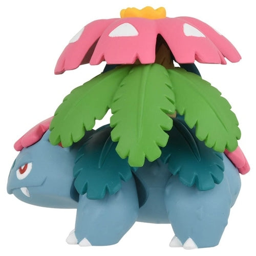Detailed Moncolle Mega Fushigibana Pokemon figure from Japan, rare collectible