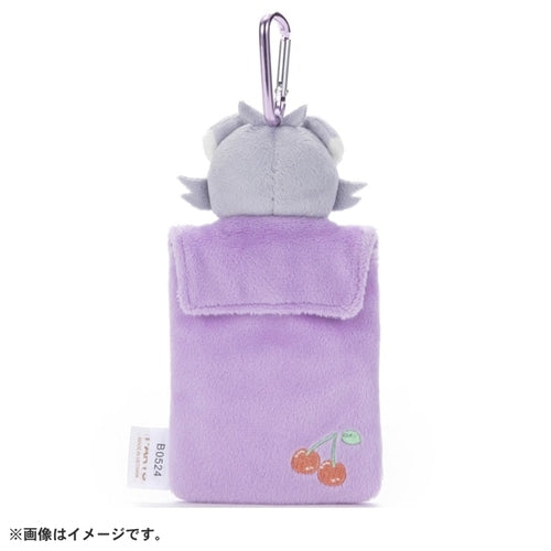 Authentic Japanese Pokemon Pokepiece Stuffed Toy Card Case with official logo and vibrant colors