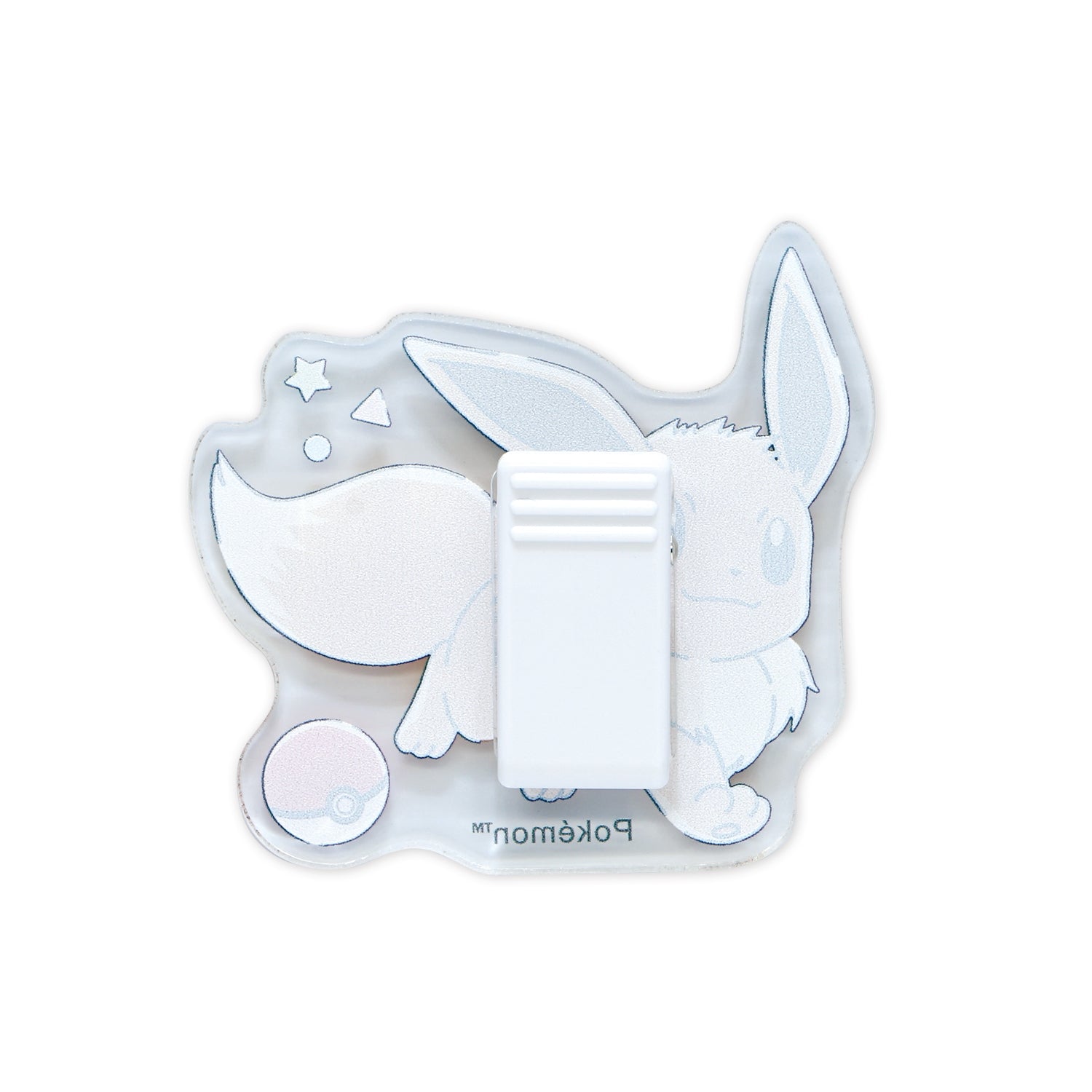 Die-cut acrylic clip/Eevee