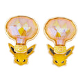 Pokémon Accessory Earrings Electric Terrace Star Thunder from Japan, featuring vibrant colors