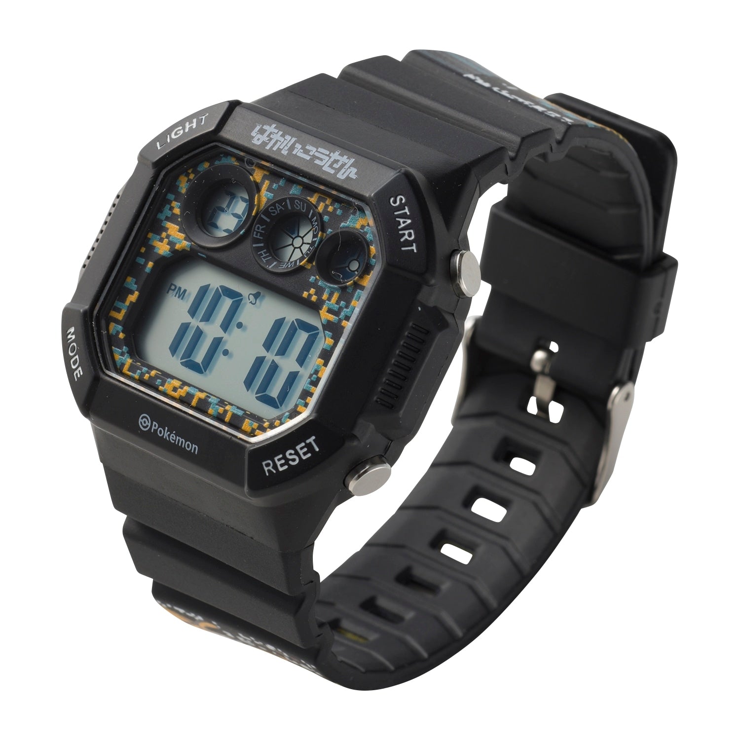 Close-up of Dragonite on the watch face, official Pokemon Center Japan item