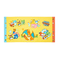Pokemon Happy Sunny Day mini bath towel with colorful characters from Japan