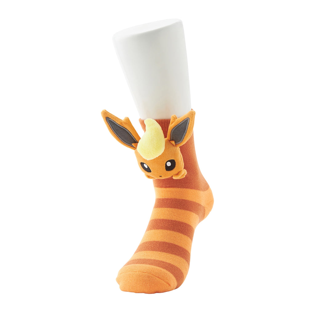 Middle socks booster with mascot (25-29cm)