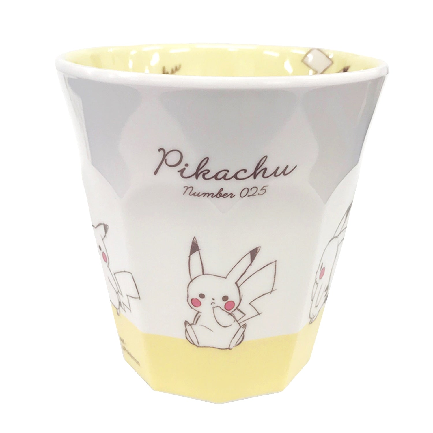 Melamine cup “Pikachu number025” Pikachu_aligned