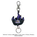 Chandelure rubber reel keychain with Ghost Fire type design from Japan