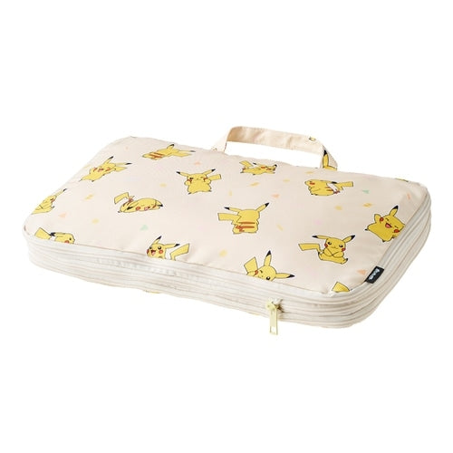 Japanese Pikachu compression organizer with official licensing, shipped from Japan