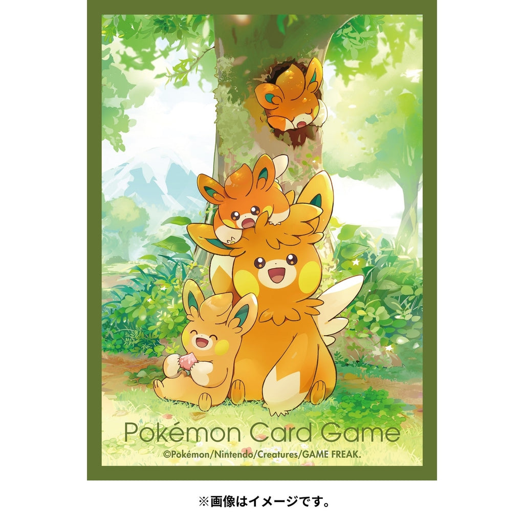 Pokémon TCG Deck Shield Sleeves – Pawmot (#923) | Japan Exclusive