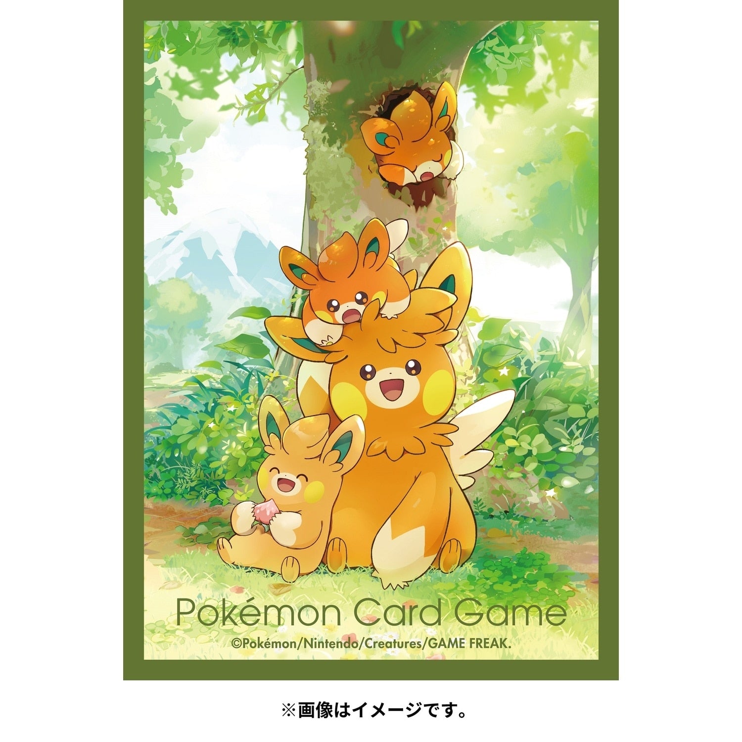 Pokémon TCG Deck Shield Sleeves – Pawmot (#923) | Japan Exclusive