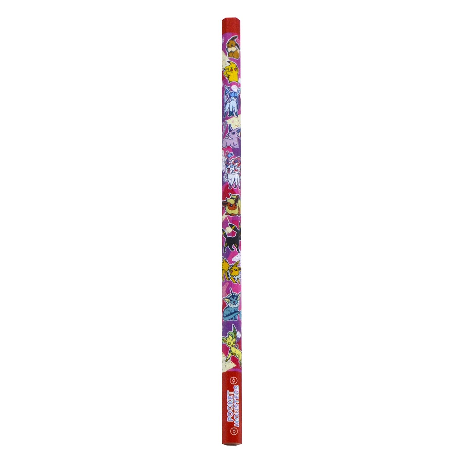 Close-up of Pokemon Red Pencil Pastel Flakes, Japanese packaging, collectible item
