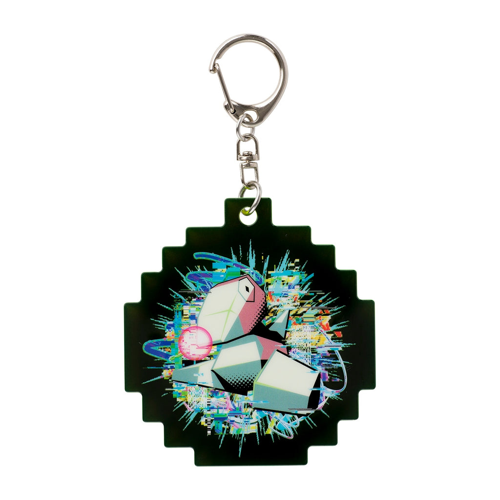 Porygon Acrylic Keychain with official artwork from Japan