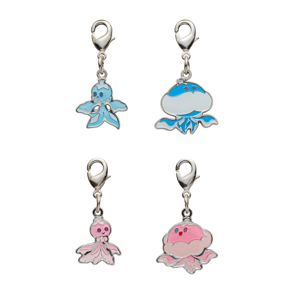 Pokemon Metal Charm 592/593 from Japan, featuring a detailed character design