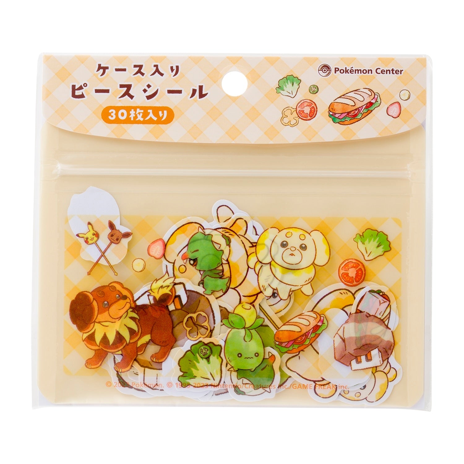 Pokemon Peace Sticker from Japan, featuring colorful design