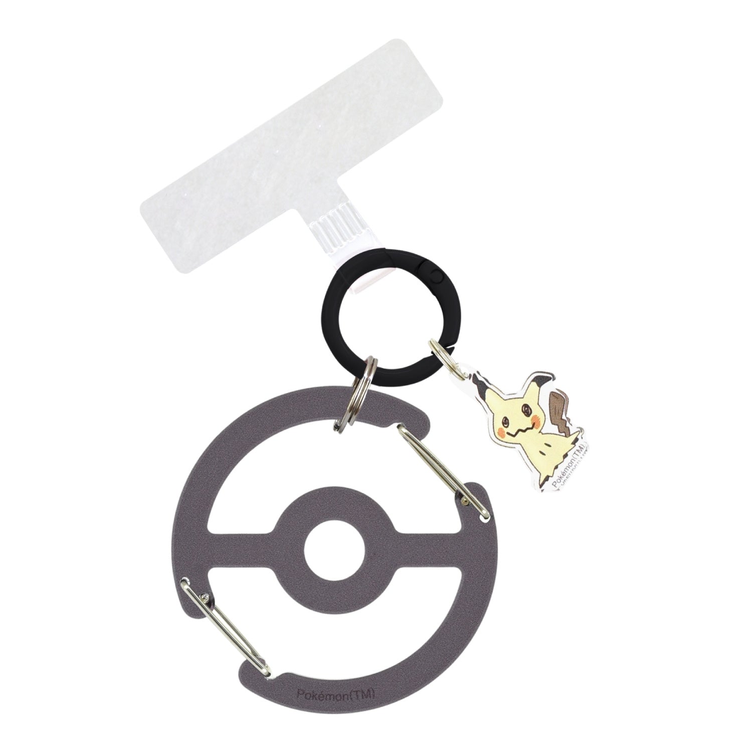 Multi Ring Plus with clear carabiner Mimikyu