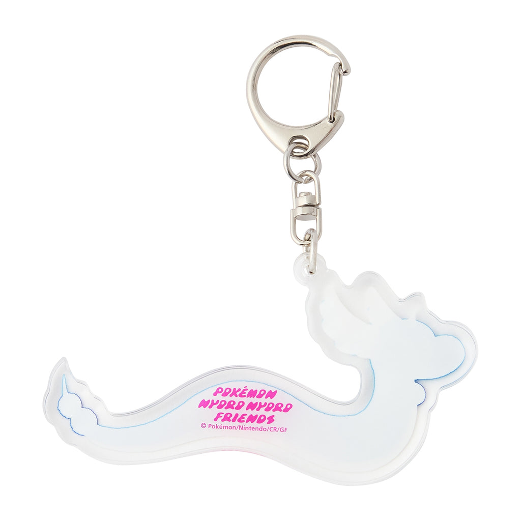 Official Pokemon Center Japan Dragonair keychain with vibrant colors, sourced from Japan