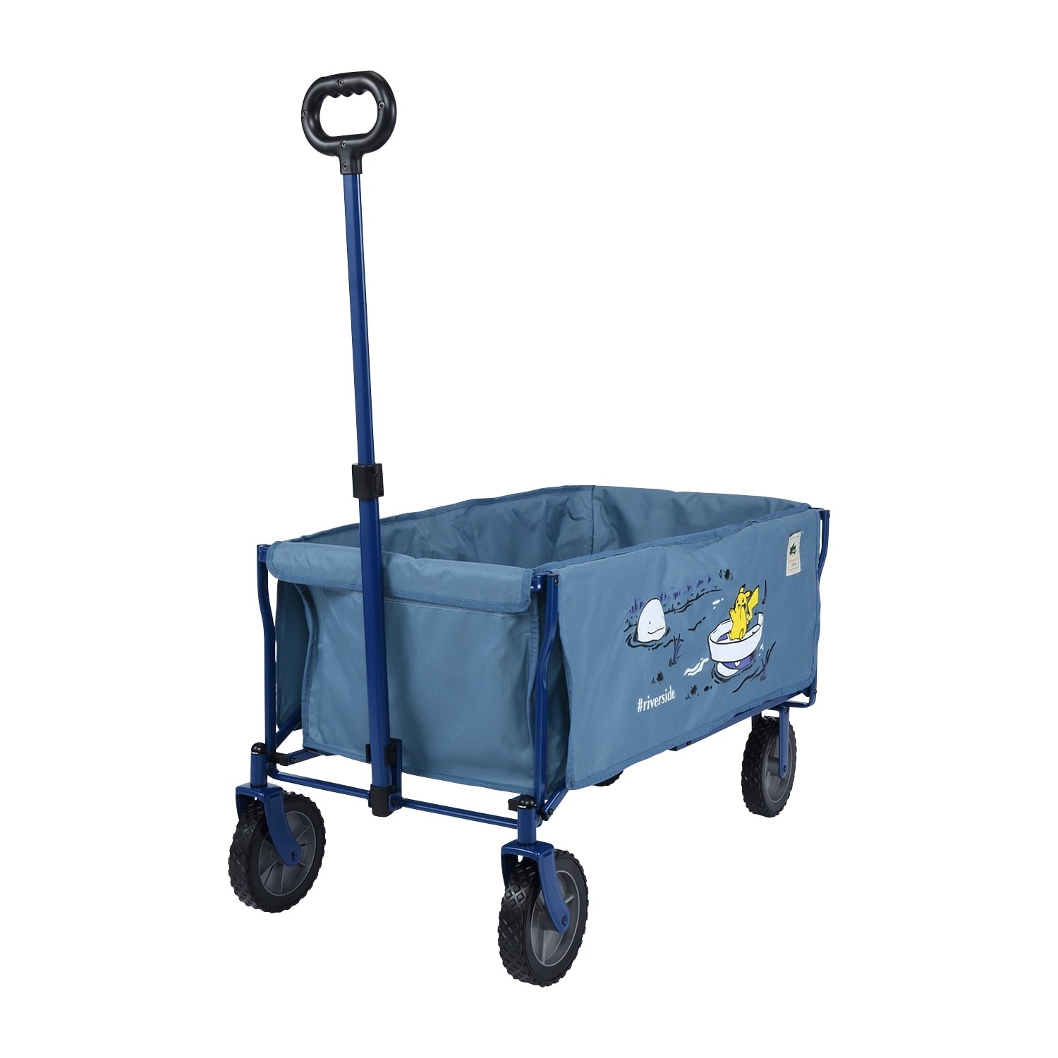 Close-up of LOGOS carry cart #PokémonPicnic, showcasing its collector-grade quality from Japan
