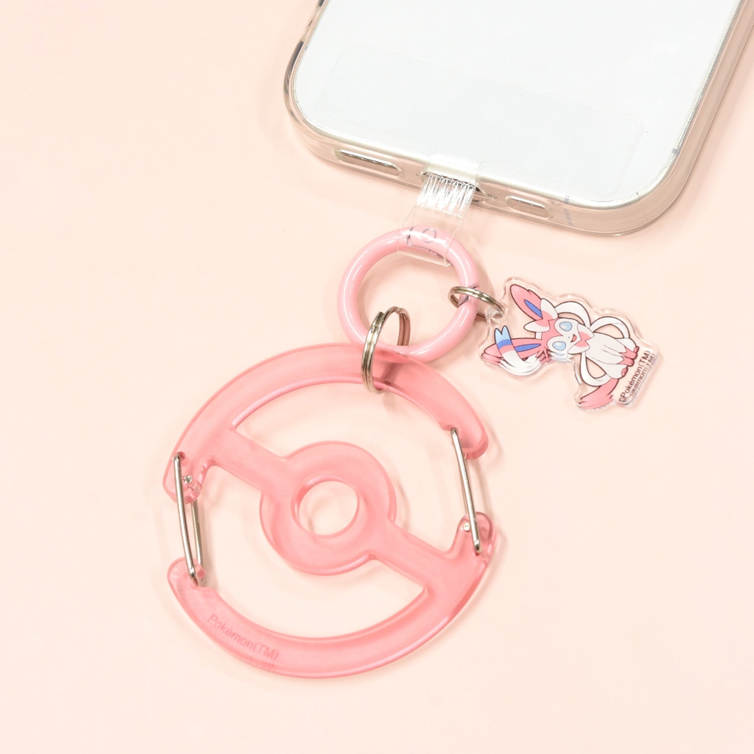 Multi Ring Plus with clear carabiner Nymphia