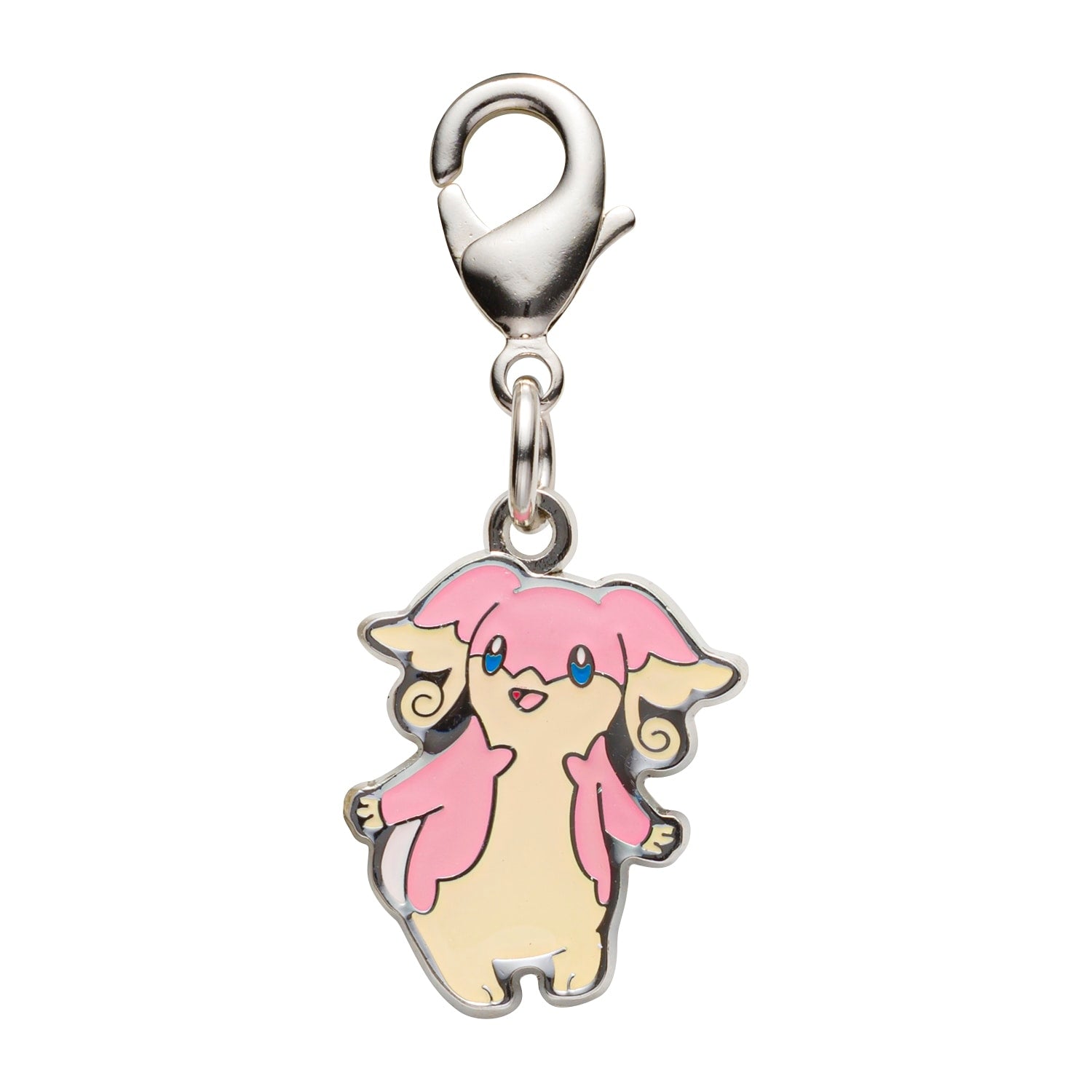 National Encyclopedia Metal Charm 531 from Japan, featuring a detailed Pokemon design