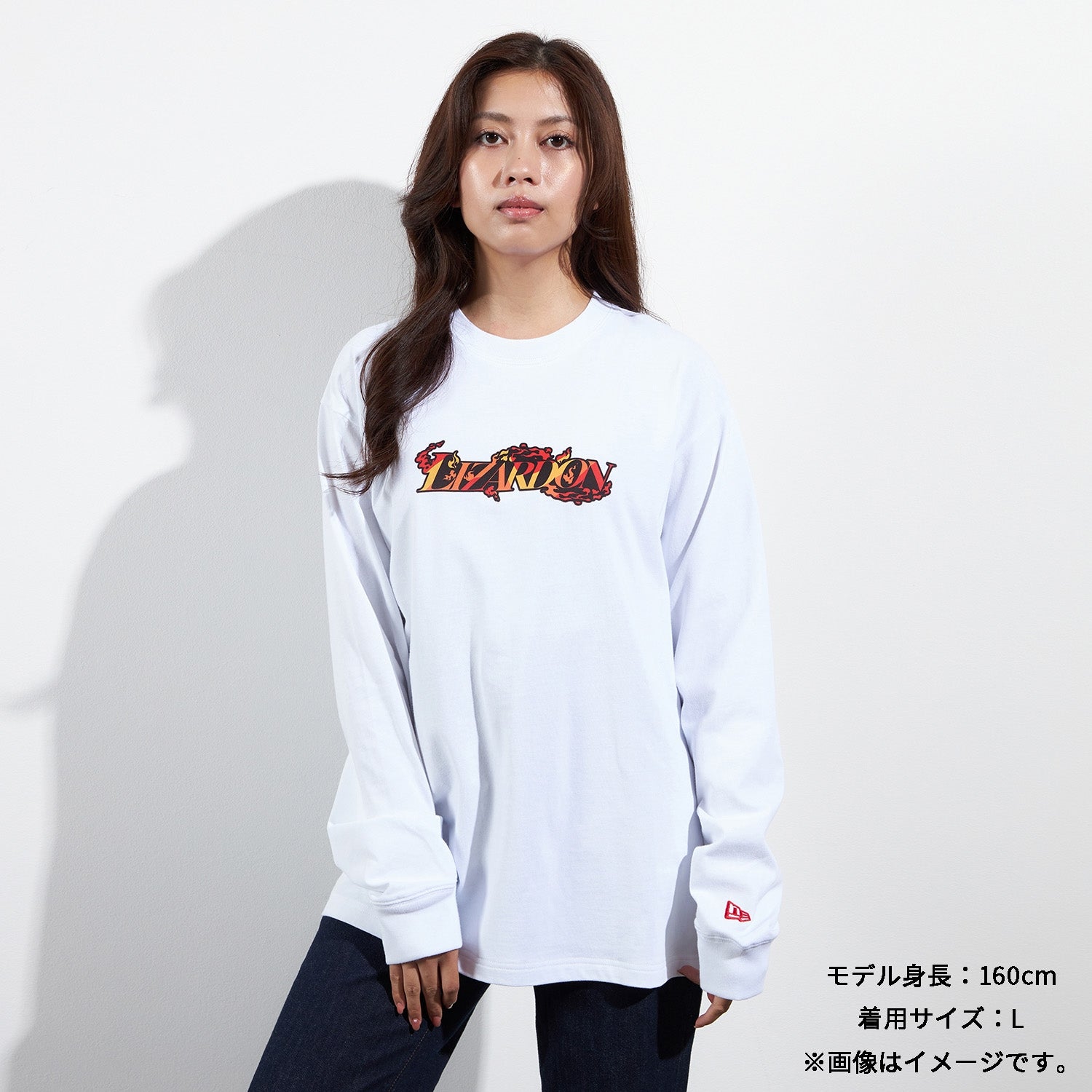 NEW ERA® Long Cotton T-shirt LIZARDON M/L