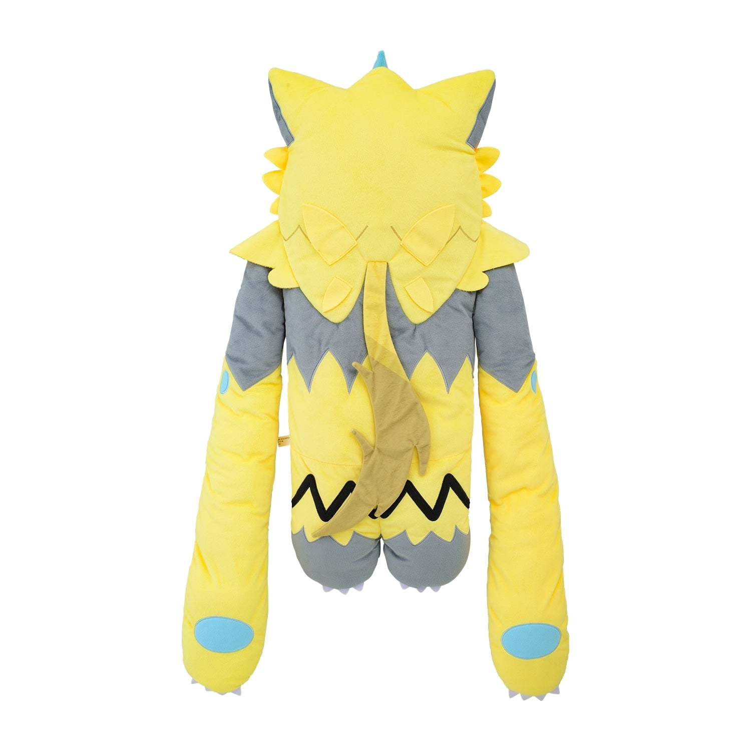 Authentic Plush Zeraora with detailed wings, shipped from Japan