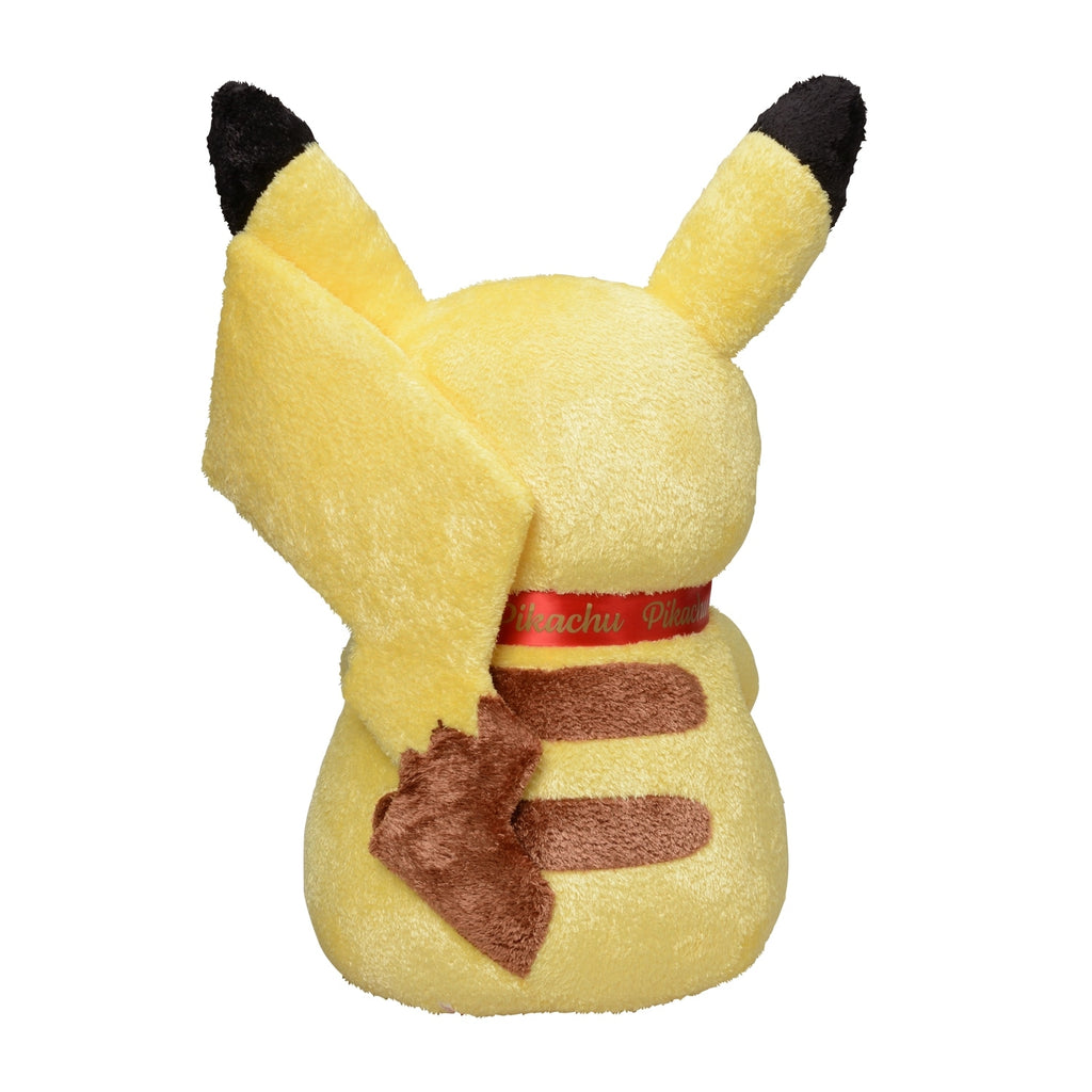 Big special Pikachu plushie from Japan, back view