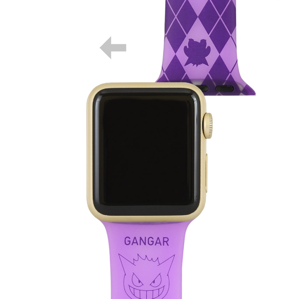 Silicone band Gengar 844B compatible with Apple Watch 41/40/38mm