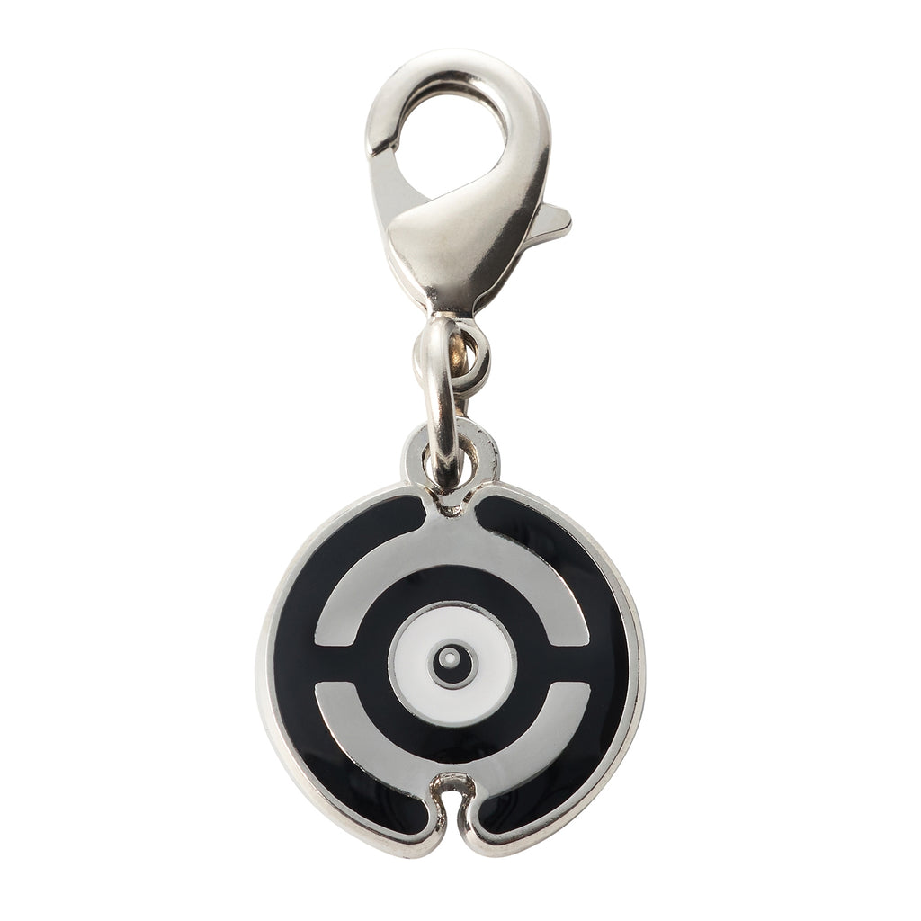 National Encyclopedia Metal Charm 201-H from Japan, featuring a detailed metal charm