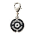 National Encyclopedia Metal Charm 201-H from Japan, featuring a detailed metal charm