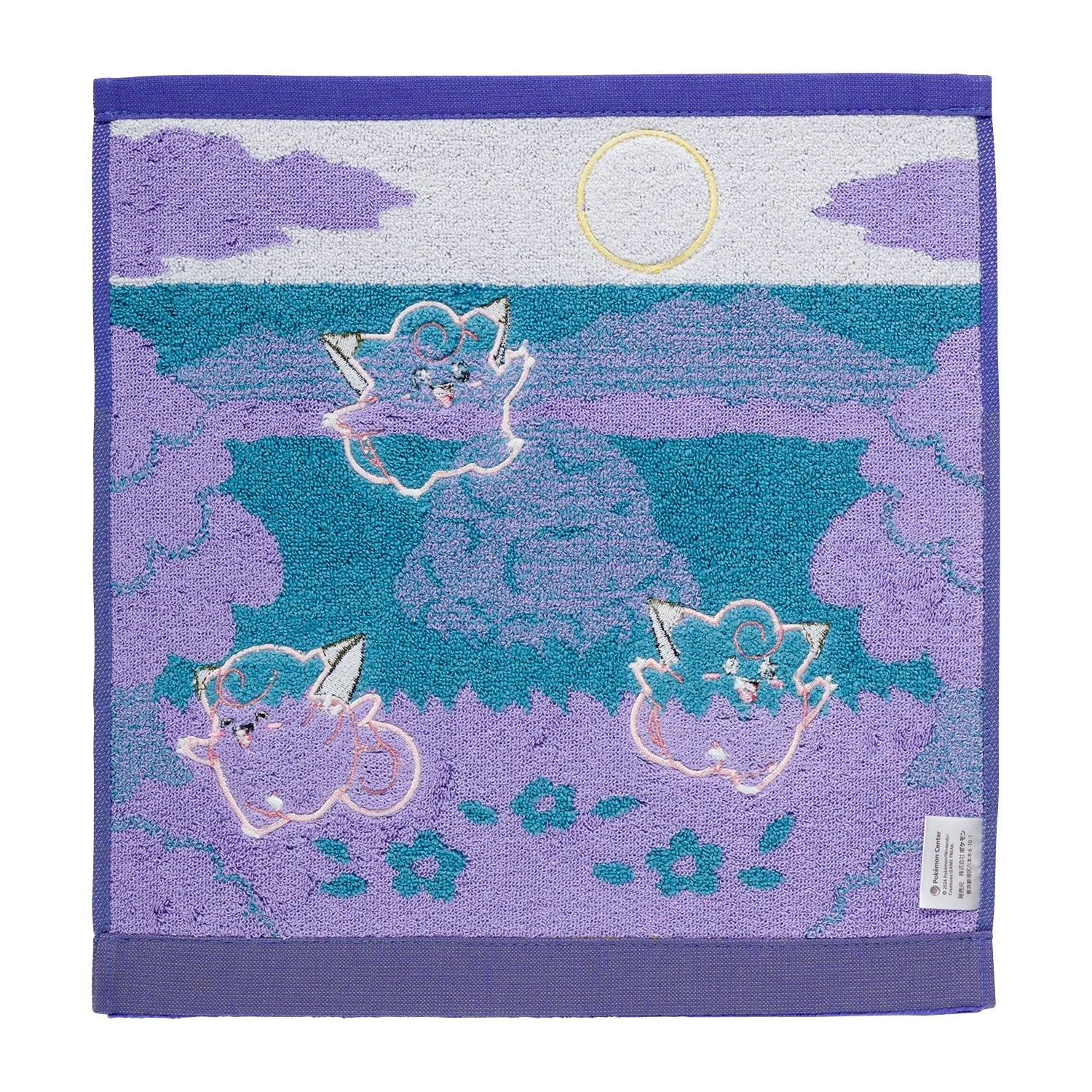 Japanese Pokemon guest towel with fun design and vibrant colors from Japan