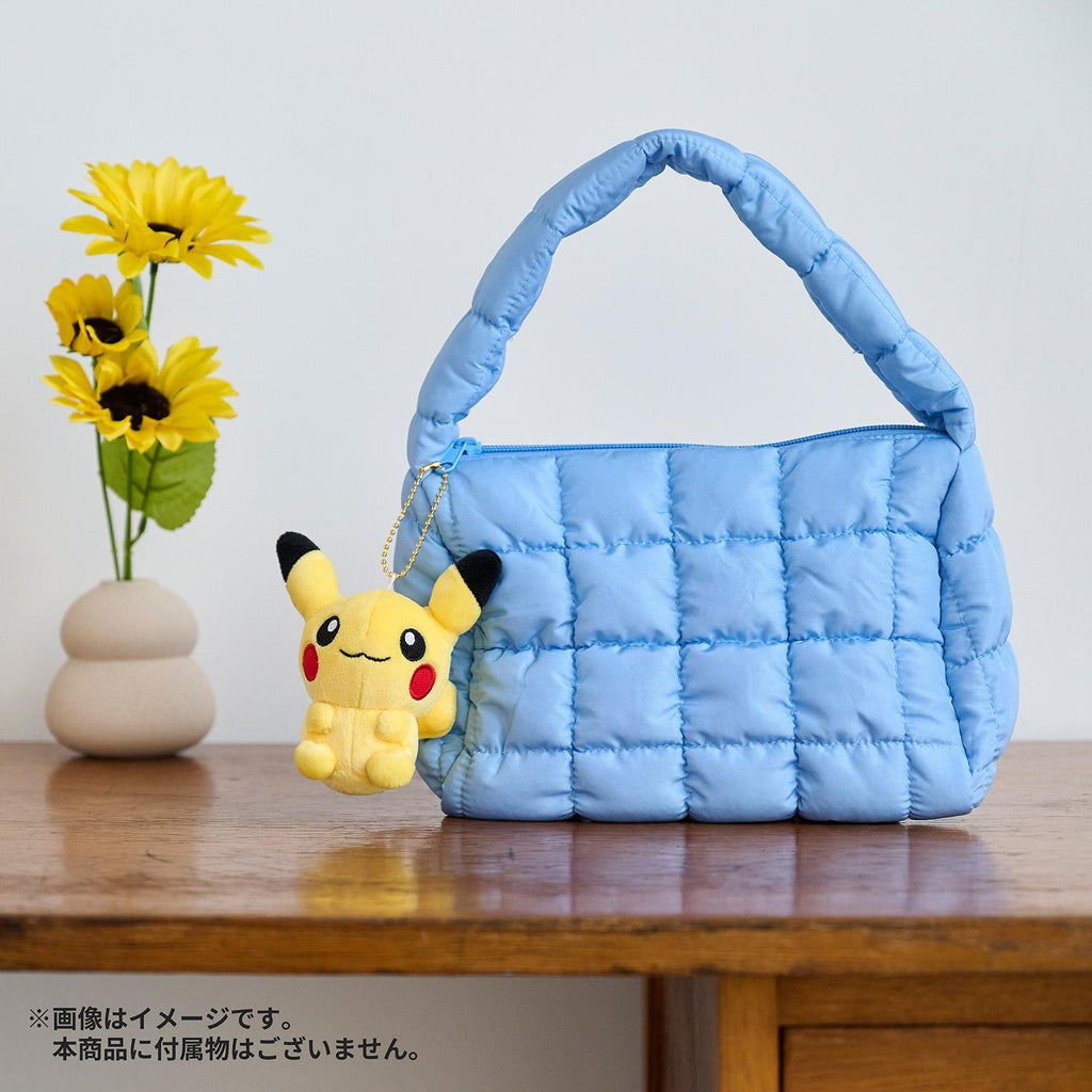 Cute Pikachu doll with red cheeks and big eyes from Japan