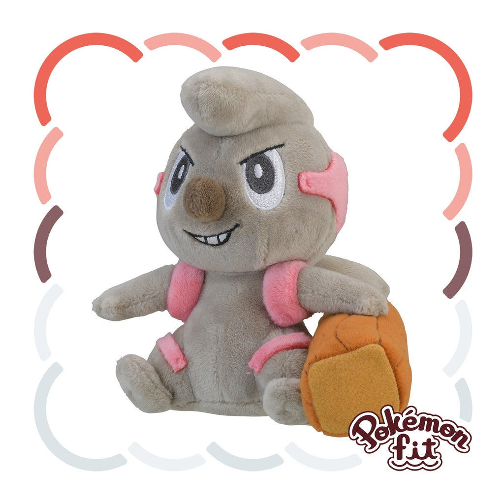 Pokémon fit Timburr #532 Official Plush – Pokémon Center Japan