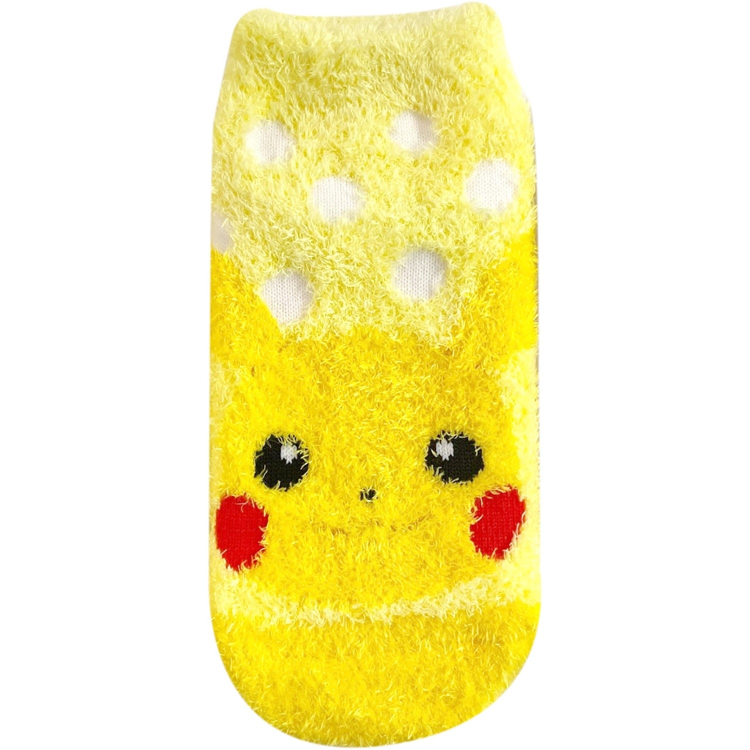 Fluffy socks Pikachu Dot Junior (15-21cm)