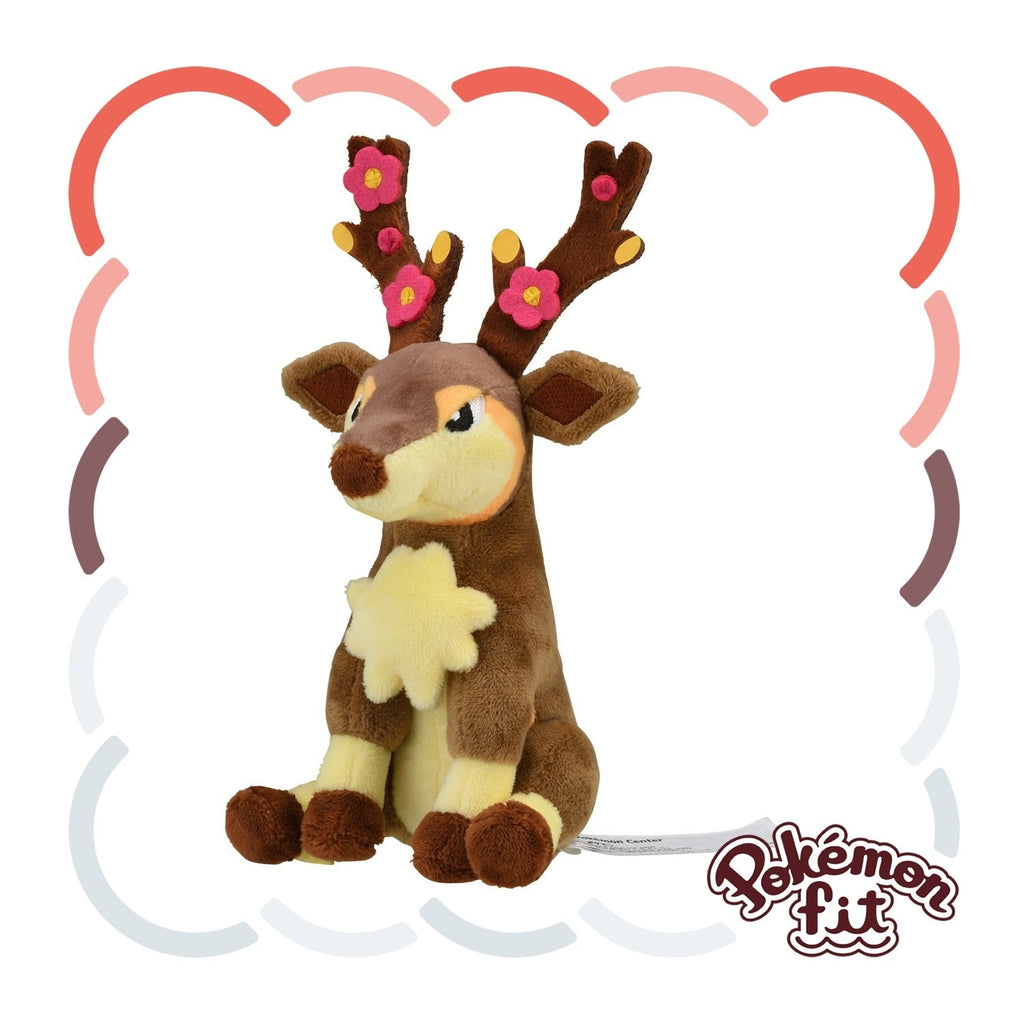 Pokémon fit Sawsbuck Spring Form Plush #586 – Pokémon Center Japan