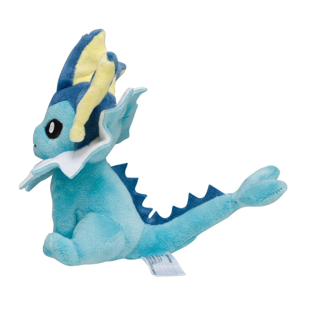Pokémon Fit Vaporeon (#134) Official Plush – Pokémon Center Japan
