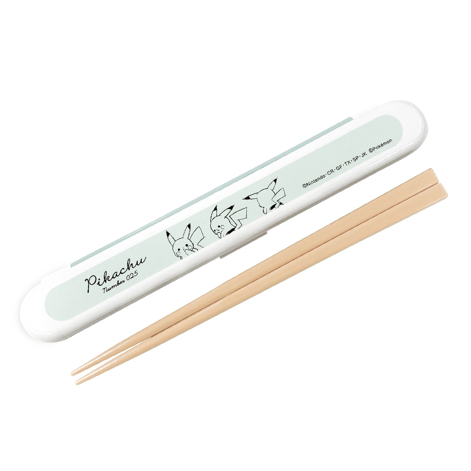 Chopstick box set “Pikachu number025” mint