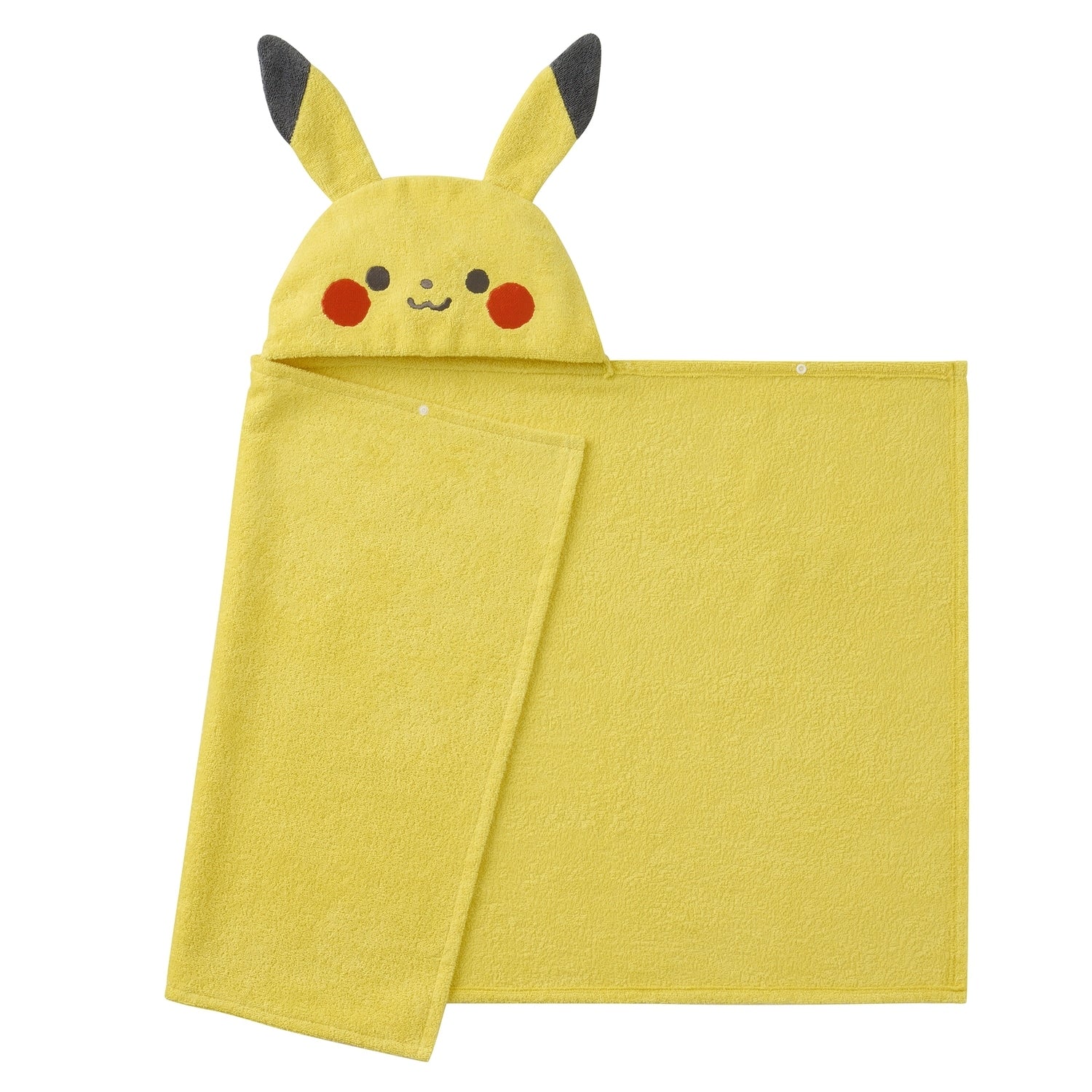Monpoke Pikachu hooded bath towel