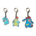 Pokemon metal charm from Japan, featuring a character with intricate details