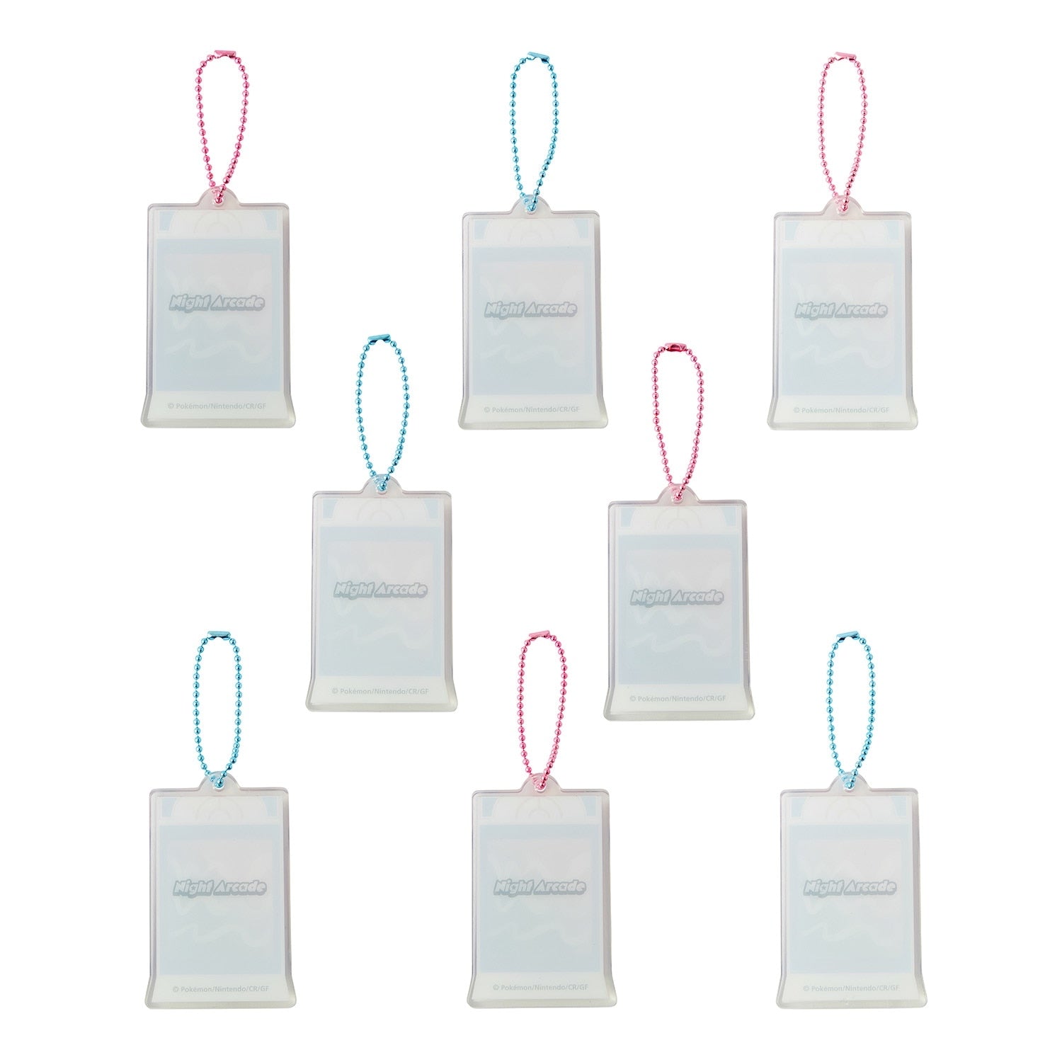 Acrylic key chain collection Night Arcade