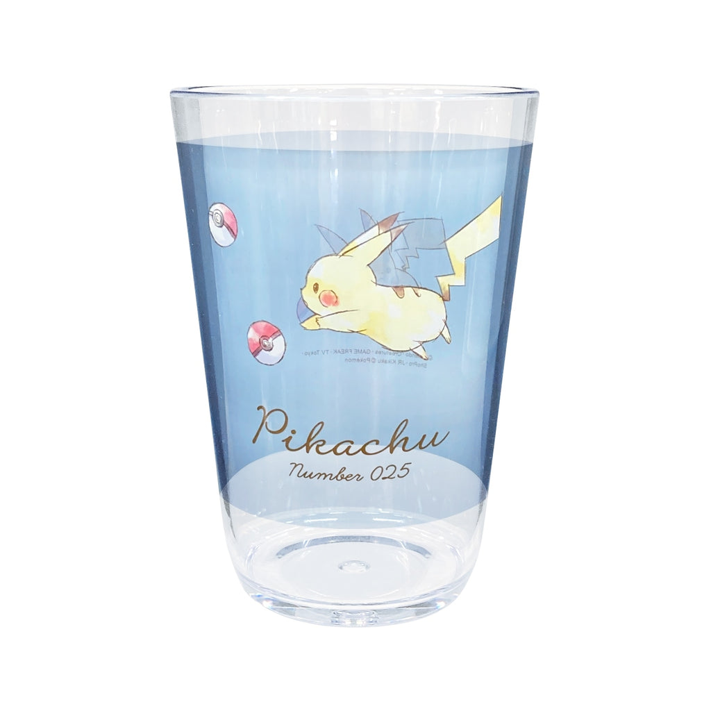 Clear tumbler 450ML “Pikachu number025” Good for going out_One point