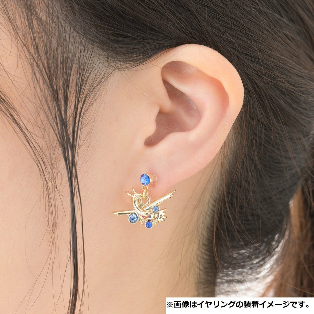 Authentic Pokémon Latios earrings with anime design from Japan